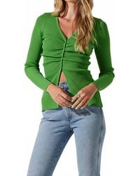 Astr - Ansen V-Neck Sweater - Lyst