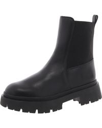 SCHUTZ SHOES - Stretch Leather Booties - Lyst