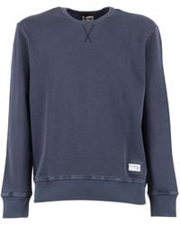 Fay - Archive Long Sleeve Cotton Sweatshirt - Lyst