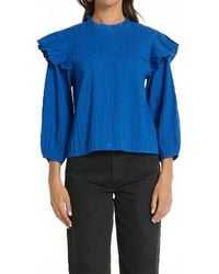 Nation Ltd - Aria Ruffle Top - Lyst