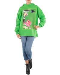 Acne Studios - Digital Print Hooded Sweatshirt - Lyst