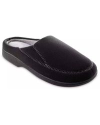 Isotoner - Recycled Fleece Roman Hoodback Slippers - Lyst