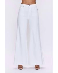 Pistola - Izzy Mid Rise Wide Leg Pants - Lyst