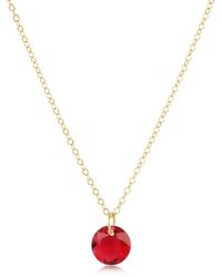 NEWTONE - Reflection Small Charm Necklace - Lyst