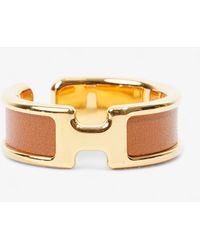 Hermès - Olympe Ear Cuff Gold Plated - Lyst