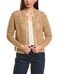 Vince Camuto - Open Knit Cardigan - Lyst