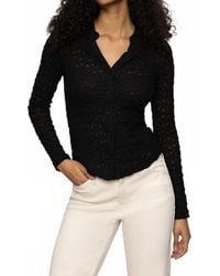 Sanctuary - Dreamgirl Lace Button Up Top - Lyst
