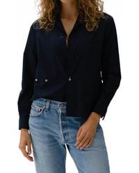 CISSA - Button Down Wrap Shirt - Lyst