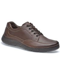 Pazstor - Leather Oxfords-Rock - Lyst
