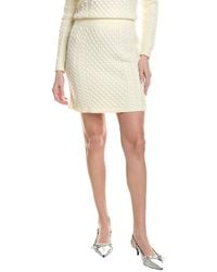 Cece - Cable Knit Mini Skirt - Lyst