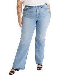 Madewell - Plus The Perfect Vintage High Waist Light Wash Flared Jeans - Lyst