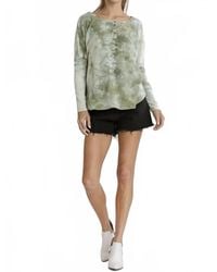 Umgee - Tie Dye Ribbed Top - Lyst