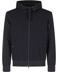 Herno - Hooded Sweatshirt-Style Cotton Jacket - Lyst
