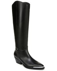 Franco Sarto - Billie Wide Calf Leather Boot - Lyst