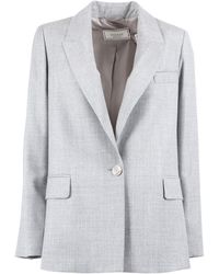 Peserico - Tailored Jacket With Notched Lapels - Lyst