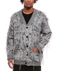 RTA - Zephyr Mohair & Wool-Blend Cardigan - Lyst