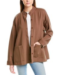 Eileen Fisher Casual jackets for Women - Up to 83% off | Lyst