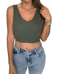 Lamade - Clement Crop Tank - Lyst