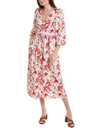 tyler boe - Sabrina Midi Dress - Lyst
