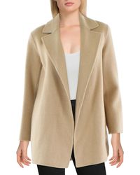 Theory - Clairene Wool Open-front Wool Coat - Lyst