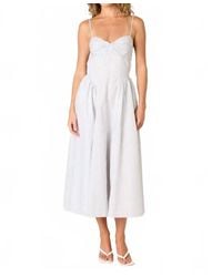 Nia - Destene Midi Dress - Lyst