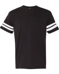 L.A.T - Football Fine Jersey Tee - Lyst