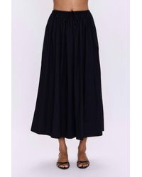 Pistola - Noelle Poplin Maxi Skirt - Lyst