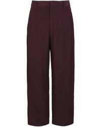 Ferragamo - Relaxed Tailored Trousers - Lyst