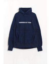 Engineered Garments - Printed Raglan Hoodie - Lyst