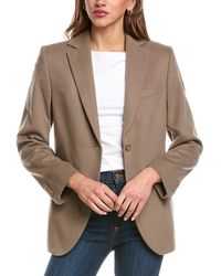 Officine Generale - Officine Generale Charlene Wool & Cashmere-blend Blazer - Lyst