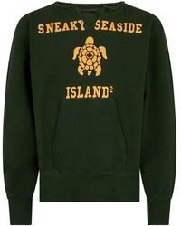 DSquared² - Crew Neck Sweatshirt With Graphic Motif - Lyst