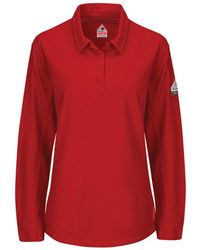 Bulwark - Iq Series Long Sleeve Polo With 4-Button Placket - Lyst