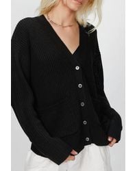 6397 - Ribbed Kurt Cardigan - Lyst