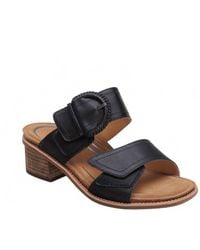 Aetrex - Tatiana Block Wedge Sandals - Lyst