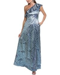 Aidan Mattox - One-shoulder Ball Gown - Lyst