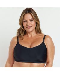 Calypsa - Plus Adjustable Strap Clasp Swim Bra - Lyst