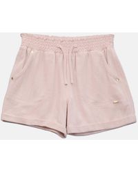 Guess - Harper Linen-Blend Shorts (7-14) - Lyst
