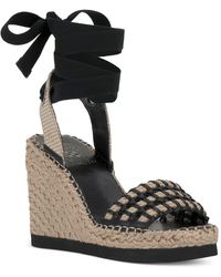 Vince Camuto - Slingback Open Toe Wedge Sandals - Lyst