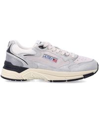Autry - Contemporary Running Sneakers With Suede And Mesh Detail - Lyst