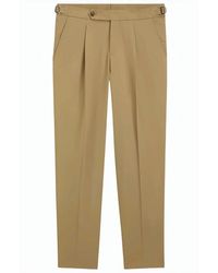 BOSS - Tapered Tailored Trousers - Lyst