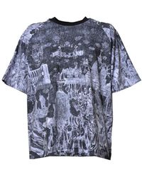 PDF - Agw Nylon T-Shirt With Print - Lyst