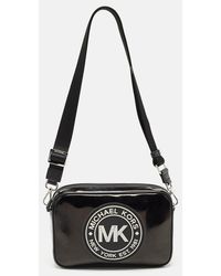 Michael Kors - Patent Leather Fulton Crossbody Bag - Lyst