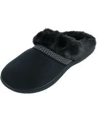 Isotoner - Microsuede Mallory Hoodback Slipper - Lyst