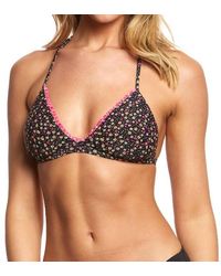 Seafolly - Caribbean Kool Action Back Tri Bikini Top - Lyst