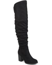 Journee Collection - Collection Wide Width Extra Wide Calf Kaison Boot - Lyst