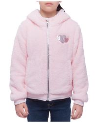 Rokka&Rolla - Girl's Faux Shearling Jacket Fleece Warm Coat - Lyst