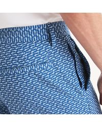 Nautica - 8.5" Navtech Printed Slim Fit Short - Lyst