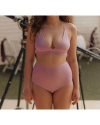 Baserange - Triangle Elastic Bra - Lyst