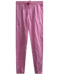 MSGM - Logo-Print Track Pants - Lyst