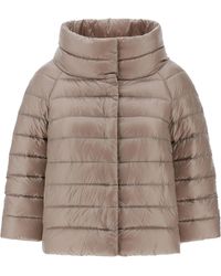 Herno - Sofia High Collar Down Jacket - Lyst